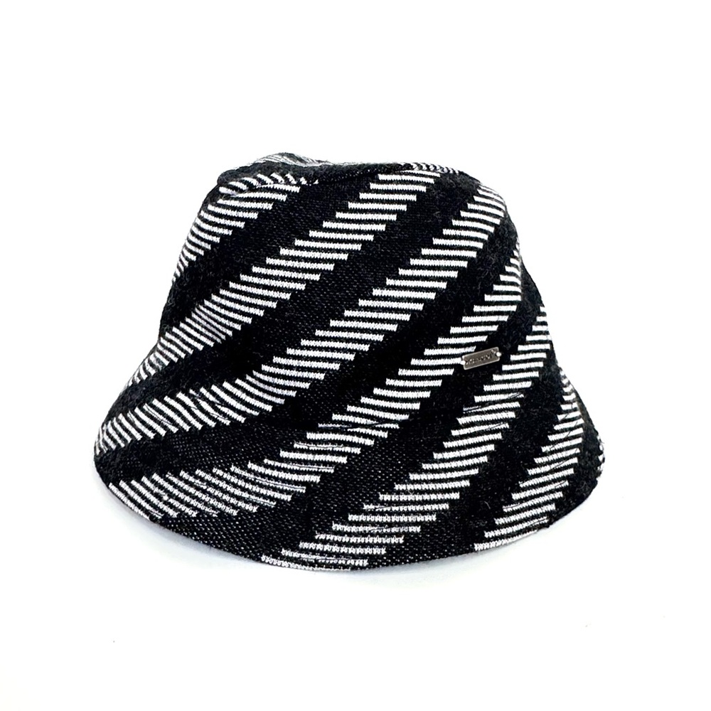 Kangol Black & Off White Twill Jacquard Gaffer Trilby Hat Wool Blend Size Large